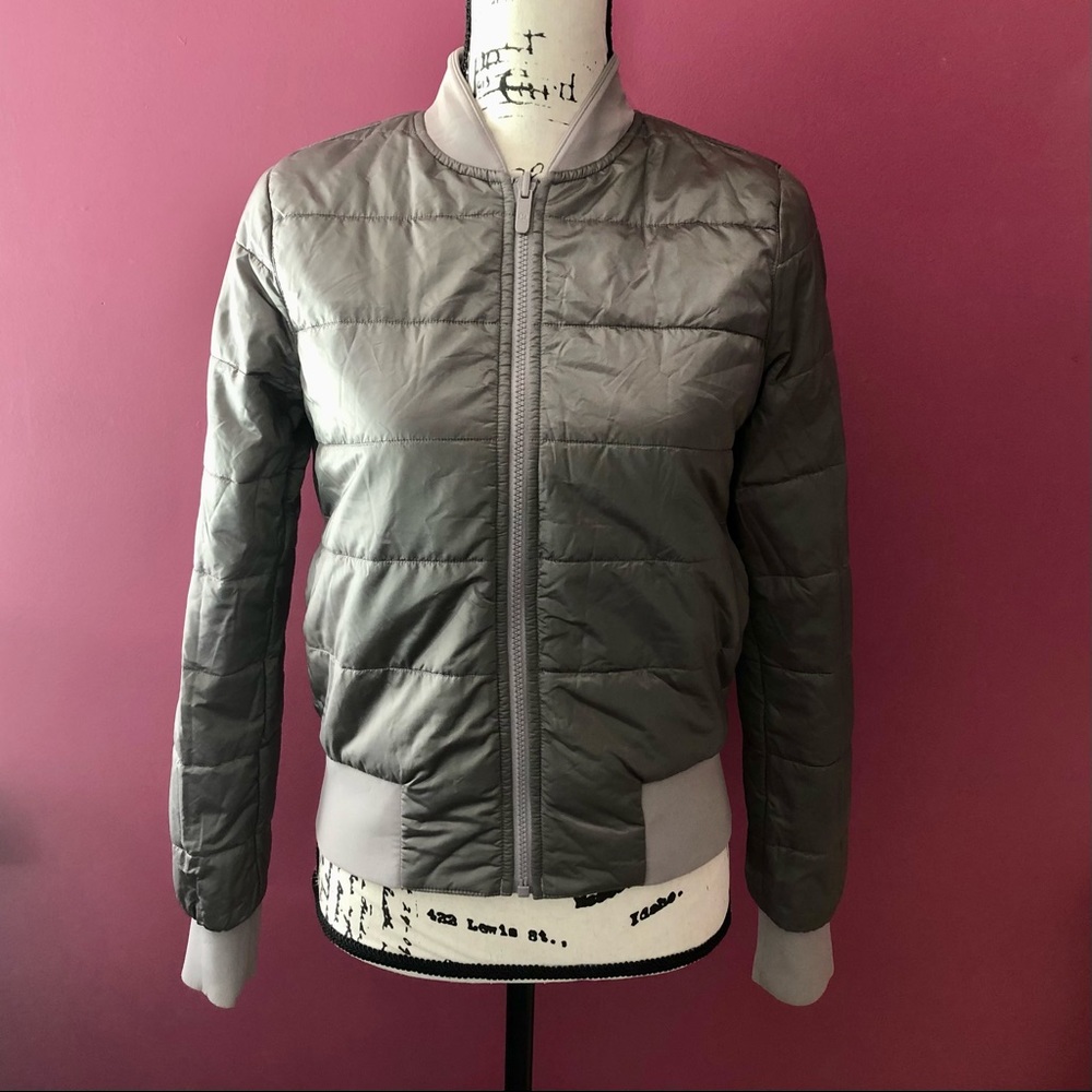 Lululemon Non Stop Bomber - Reversible - Dark Chrome